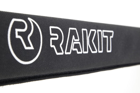 The Quiver 4 Board Surf Rack - Rakit Systems SURFBOARD pad covers on board rack. 